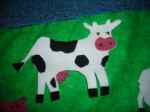 cow from felt board made for frined who also had a 3rd b-day recently.